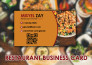 design outstanding business card print ready